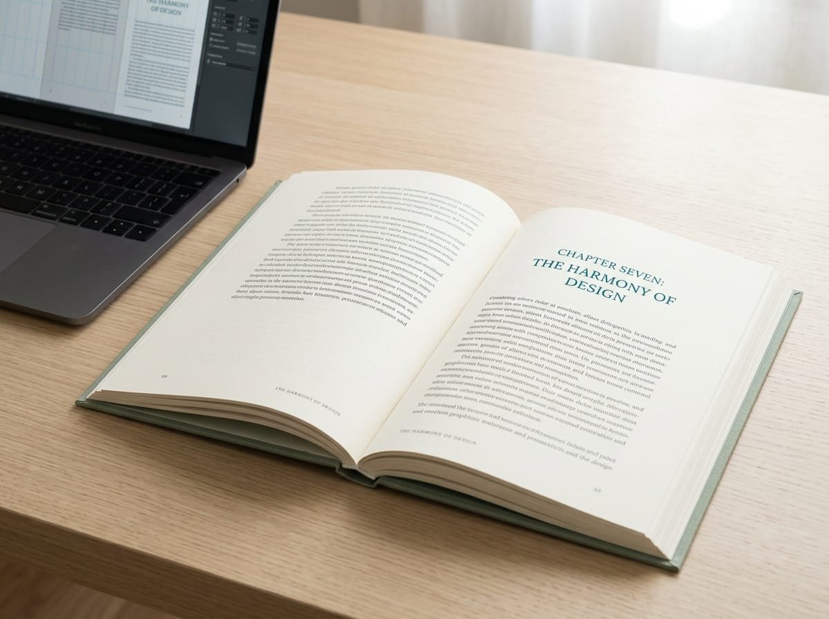 Professional Book Editing Studio Desk